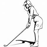 Golfer Golf Clip Clipart Silhouette Female Ladies Lady Girl Cliparts Funny Ball Girls Drawing Women Golfing Jokes Terms Golfers Woman sketch template