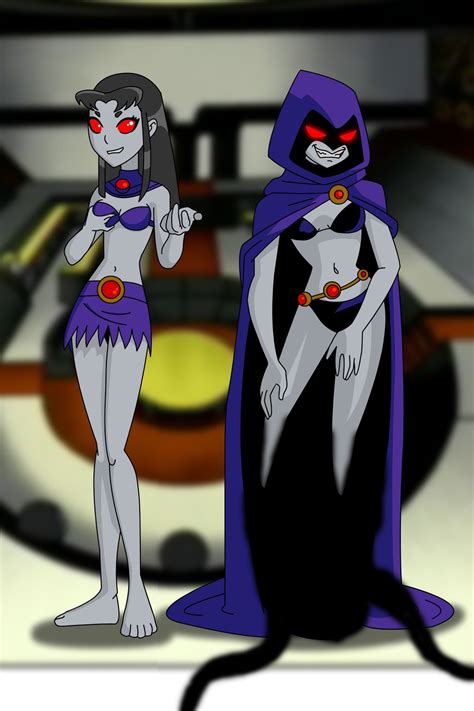 raven and starfire possessed by trigon by andronicusvii on deviantart