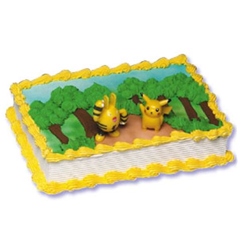 pokemon cake decorations join   fun  pokemon birthday party supplies cake