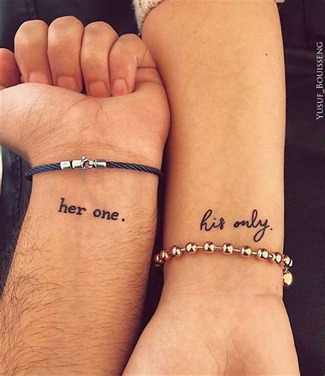 unique  coolest couple matching tattoos   romantic valentines day   women