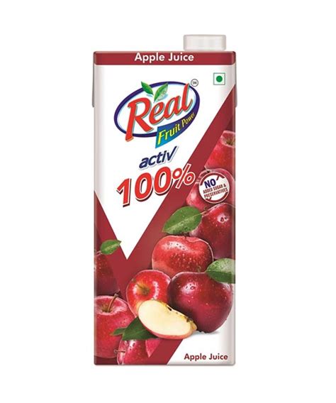 real activ  apple juice ltr vrinda super mart