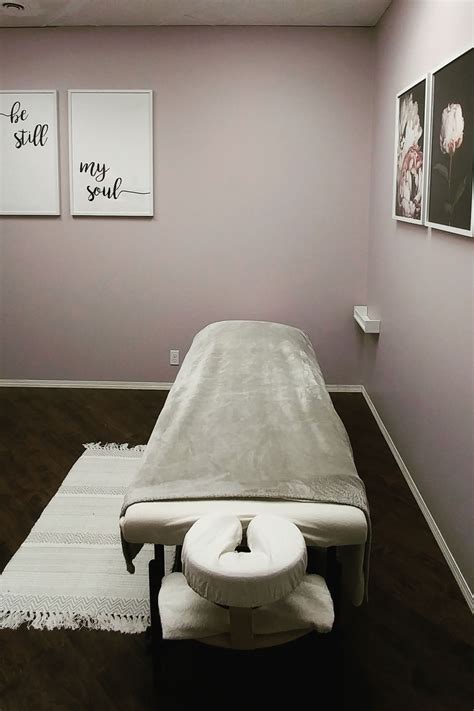 pink massage room massage room massage studio room