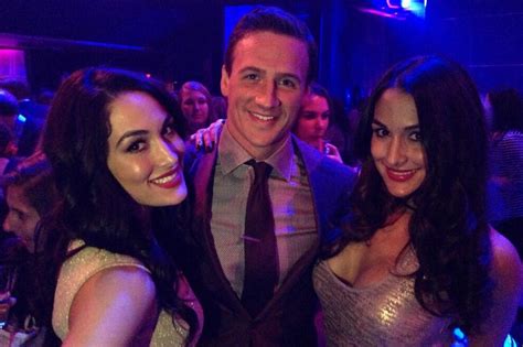 bella twins skip on wwe raw to party with ryan lochte bleacher report