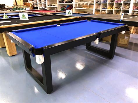 Special 7 Foot Slate Odyssey Premier Pool Billiards Table Blue Felt