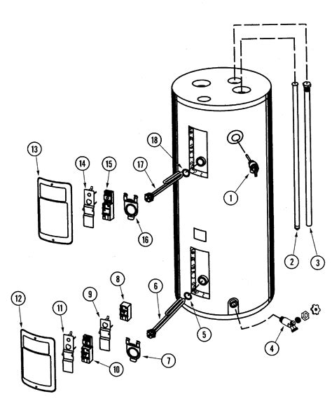 maytag water heater parts model hjjrscsa sears partsdirect