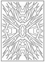 Coloring Pages Creative Abstract Haven Geometric Dover Pattern Book Visit Books Mandala Blank Sheets Publications sketch template