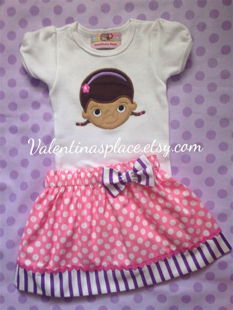 adorable  mcstuffins birthday outfit etsy