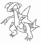Gabite Kleurplaten Pintar Pokémon Dessins Ausmalen Giochiecolori Sinnoh sketch template