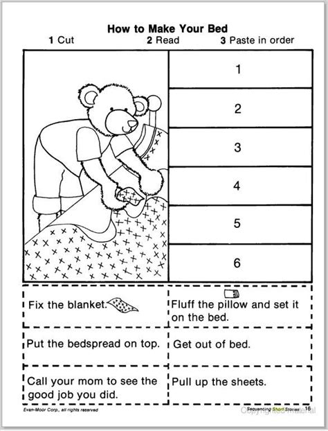 sequencing worksheets ideas  pinterest sequencing