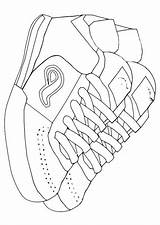 Chaussures Scarpe Sportschuhe Ginnastica Colorare Malvorlage Sportschoenen Educolor Schoolplaten Schulbilder Educol sketch template