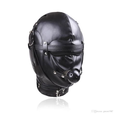 top grade sex toys for woman leather mask sex mask for men leather hood sexe jouets bdsm fetish