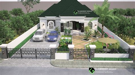 bedroom bungalow house plan port harcourt nigeria  inquiries call  whatsapp