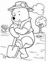 Coloring Gardening Pages Pooh Kids Winnie Garden Bestcoloringpagesforkids Book Template Comments sketch template