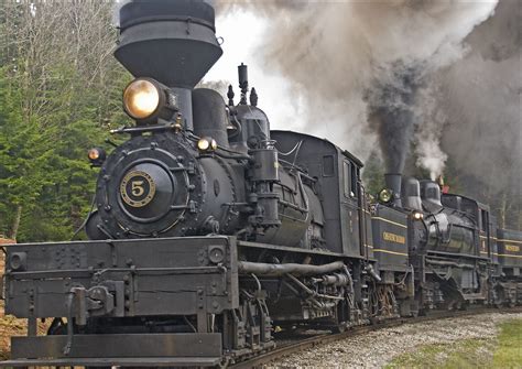 Engines No 5 And No 6 Cass Scenic Railroad Wv May 201