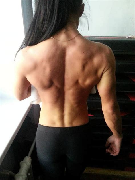 asian body building woman