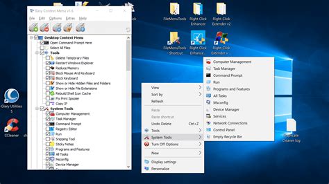 customize  windows  context menu add remove items