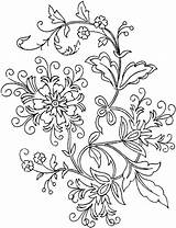 Coloring Pages Flower Printable Flowers Adult Adults Patterns Abstract Wood Burning Print Vine Simple Printables Color Embroidery Kids Colouring Designs sketch template