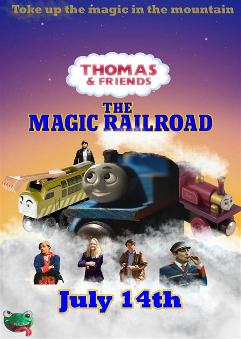 magic railroad official theatrical poster  trainboy  deviantart