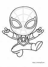Miles Morales Printable Colouring Marvel Coloring1 sketch template