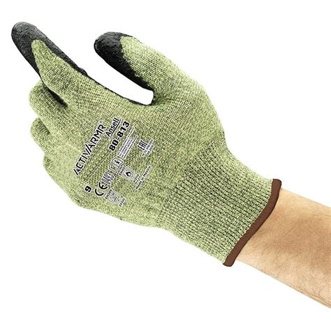 buy ansell powerflex   arc flame cut resistant heavy duty gloves longworth