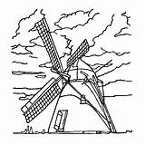 Windmill Coloring Books Pages Categories Similar sketch template
