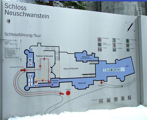 neuschwanstein castle layout neuschwanstein castle floor plan