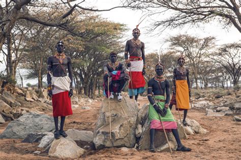portraits capture the pride and grace of samburu warriors