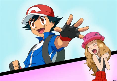 Serena I Love You Ash Ketchum By Spartandragon12 On