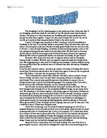 creative writing essay  friendship    friendship essay