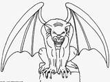 Gargoyle Coloring Gargoyles Sketchite Goblin Designlooter sketch template