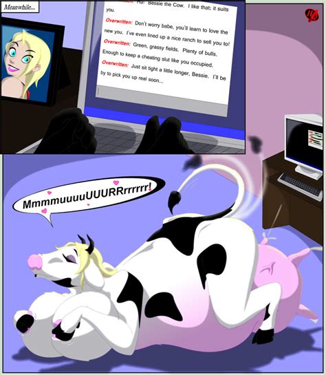 brain drain breasts comic computer cow girl femsub furry harlequin141 huge breasts lactation