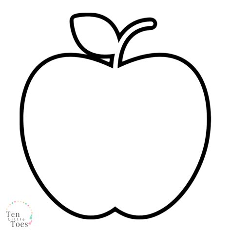 printable apple colouring page apple coloring pages apple