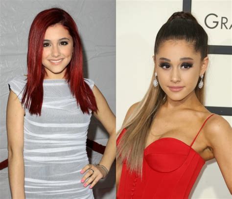 ariana grande before and after the power of plastic surgery demotix