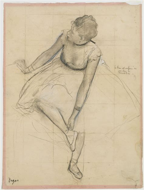 Edgar Degas Dancer Adjusting Her Slipper The Met