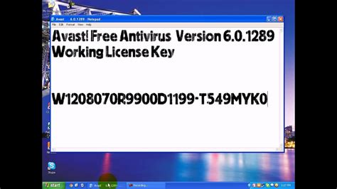 avast  version  working license key youtube