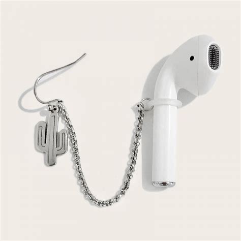 airpod jewelry earrings anti lost earring strap wireless earphone holder connector  airpods