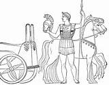 Olympics Spiele Olympische Antike Charriot Chariot Malvorlagen Designlooter Greeks Getcolorings Sketchite sketch template