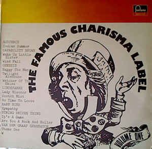 famous charisma label volume   vinyl discogs