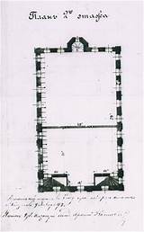 Synagogue Plan Second Blueprints Floor 1889 Blueprint Jewishgen Kehilalinks Belchatow sketch template
