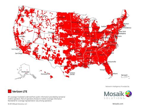 network coverage map