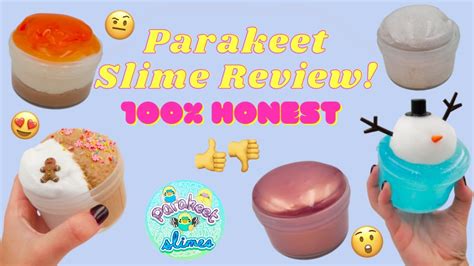 100 Honest Famous Slime Shop Review Parakeet Slime Shop [asmr No
