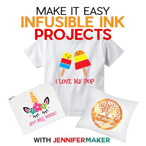 cricut infusible ink projects pillows bags  toddler tees