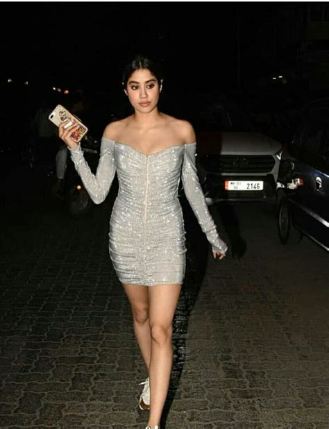 Janhvi Kapoors Hottest Bodycon Dress Collection Flaunting Her