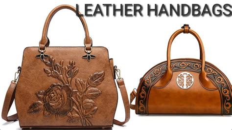 latest leather handbag purse design aur ladies youtube
