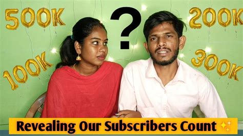 revealing  subscribers countthe  expected video youtube