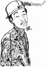 Wiz Khalifa Designs Drawing Drawings Tubbs Easy Coloring Template Pages Digital Getdrawings Illustration Sketches sketch template