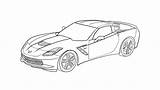 Corvette Coloring Pages Cars Chevrolet Car Zr1 Chevy Worksheets Draw Choose Board Camaro Superhero K5worksheets K5 sketch template