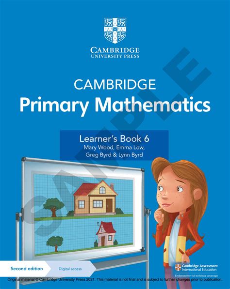 primary mathematics learners book  sample  cambridge university