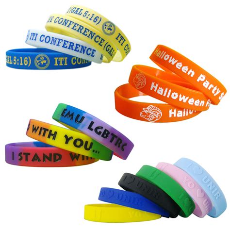 custom printed silicone wristbands comtix tickets inc