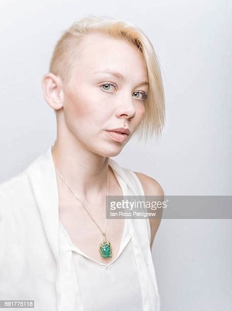 Blonde Shaved Head Photos And Premium High Res Pictures Getty Images